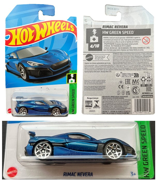 Hot Wheels Rimac Nevera (blue)