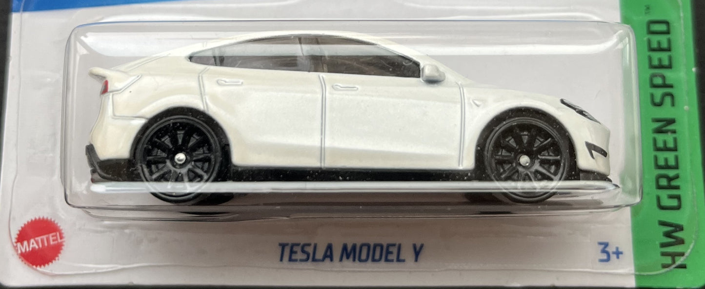 Hot Wheels Tesla Model Y (white) 2023