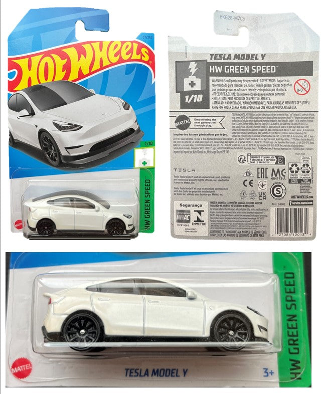 Hot Wheels Tesla Model Y (white) 2023