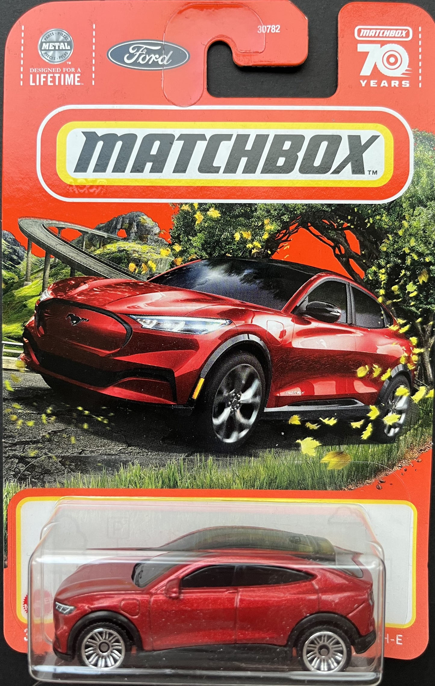 Matchbox Ford Mustang Mach-E (red)