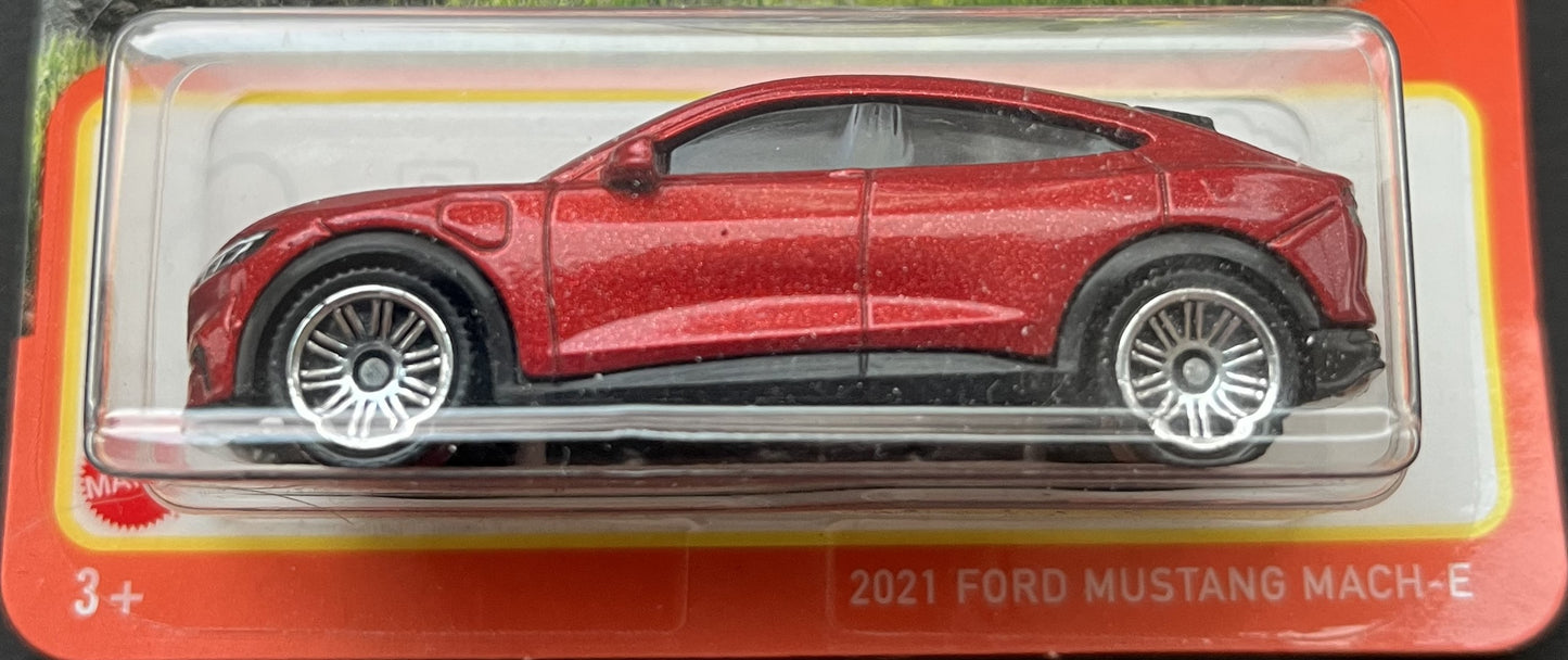 Matchbox Ford Mustang Mach-E (red)