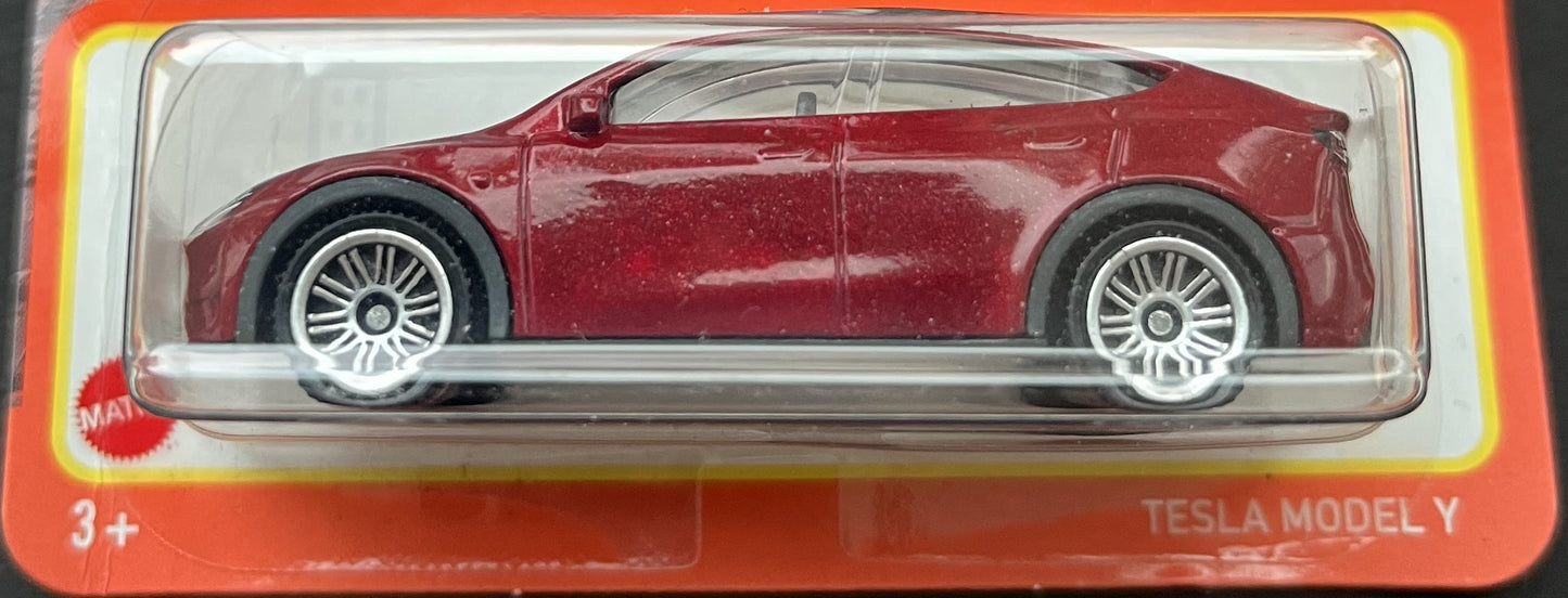 Matchbox Tesla Model Y (red)