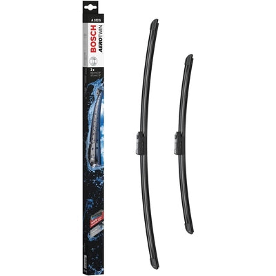 Bosch Original Equipment Quality Wiper Blade Set for Tesla Model 3, 2018-2023.